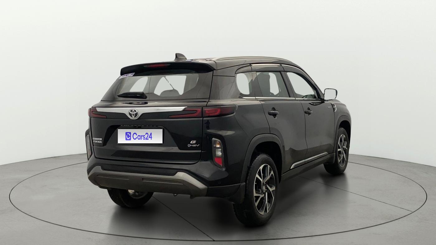 2025 Toyota URBAN CRUISER HYRYDER G (O) 2WD Hybrid 1.5L e-CVT, Hybrid, Automatic, 3,621 km, Right Back Diagonal