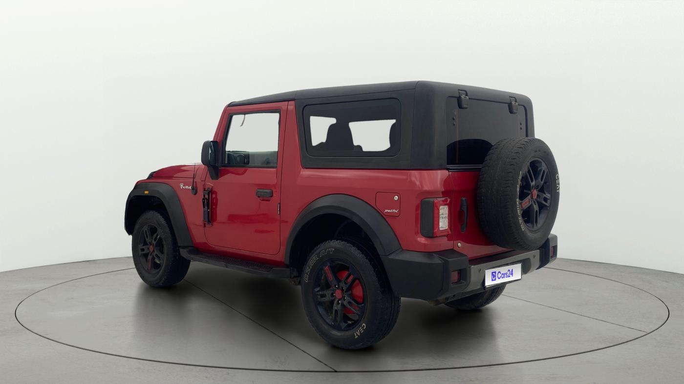 2022 Mahindra Thar LX HT PETROL 4WD MT, Petrol, Manual, 53,306 km, Left Back Diagonal