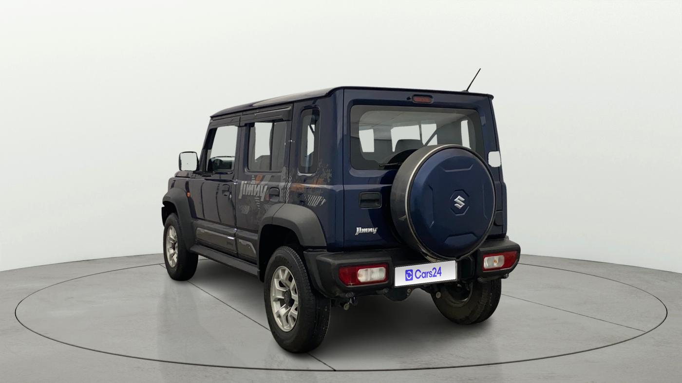 2023 Maruti JIMNY ZETA ALL GRIP PRO AT, Petrol, Automatic, 21,760 km, Left Back Diagonal