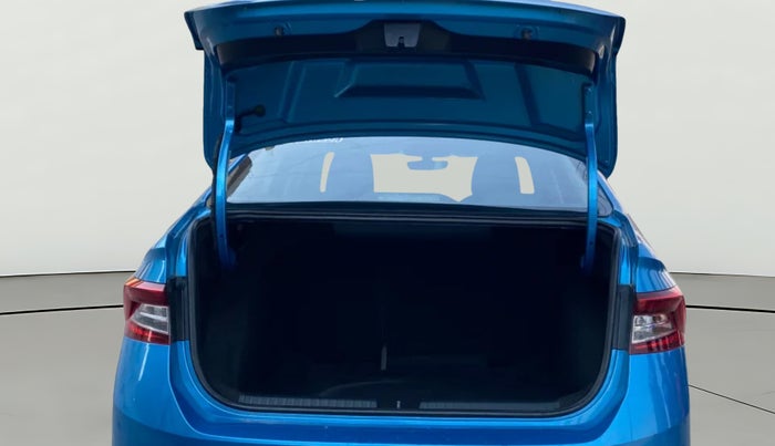 2022 Skoda SLAVIA STYLE 1.0L TSI AT, Petrol, Automatic, 40,559 km, Boot Door Open