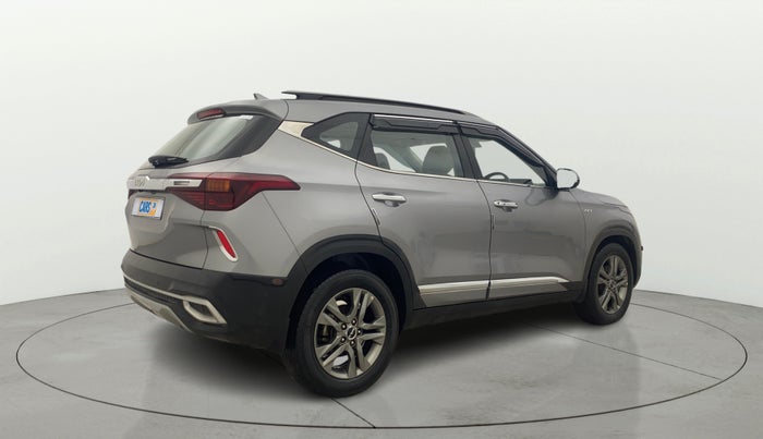 2021 KIA SELTOS HTX IVT 1.5 PETROL, Petrol, Automatic, 19,469 km, Right Back Diagonal