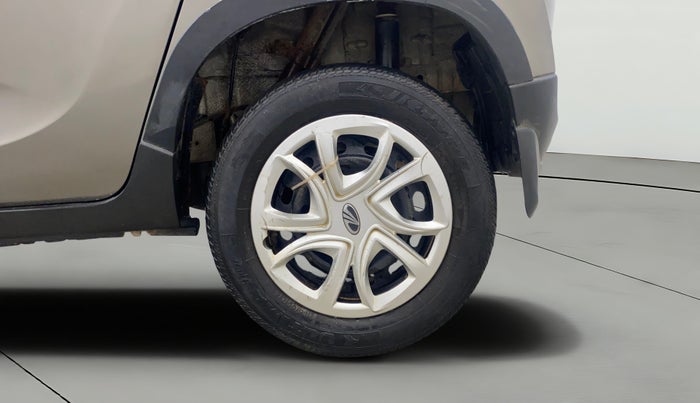 2017 Mahindra Kuv100 K4 6 STR, Petrol, Manual, 91,898 km, Left Rear Wheel