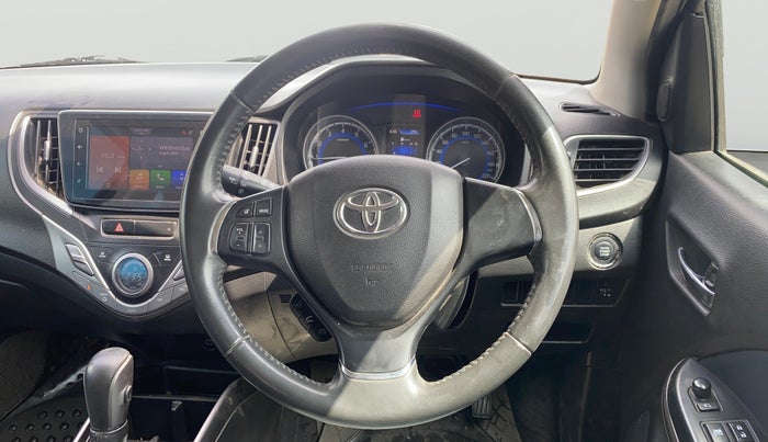 2019 Toyota Glanza V CVT, Petrol, Automatic, 57,126 km, Steering Wheel Close Up