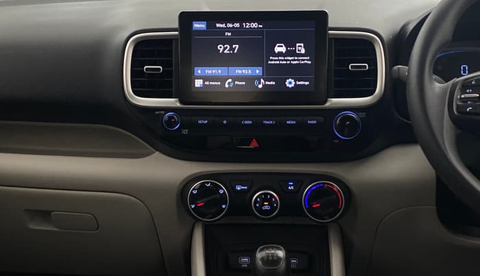 2023 Hyundai VENUE S(O) 1.2, Petrol, Manual, 36,279 km, Air Conditioner