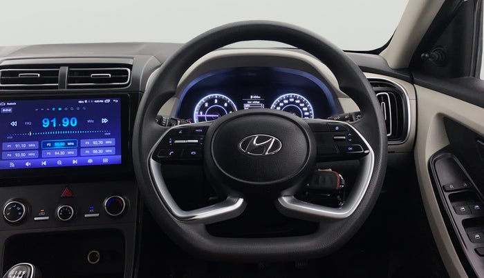 2022 Hyundai Creta E 1.5 DIESEL, Diesel, Manual, 56,105 km, Steering Wheel Close Up