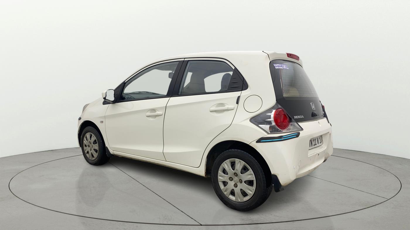 2013 Honda Brio S MT, Petrol, Manual, 69,743 km, Left Back Diagonal