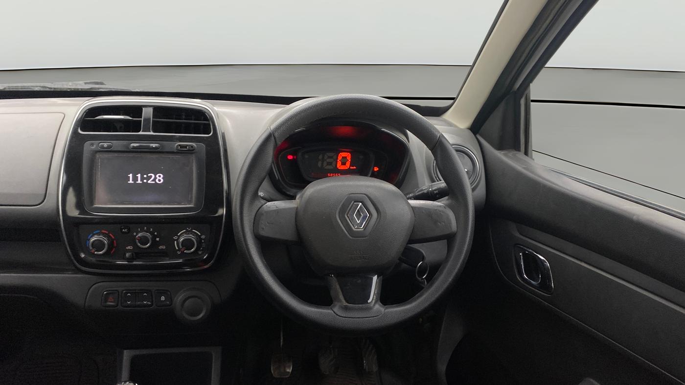2018 Renault Kwid RXT 1.0 (O), Petrol, Manual, 58,564 km, Steering Wheel Close Up