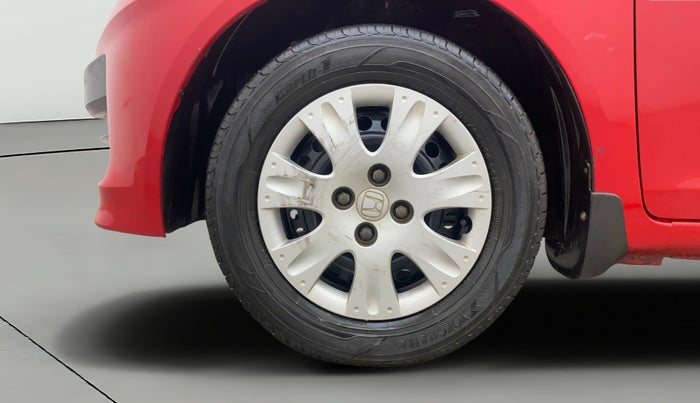 2014 Honda Brio S MT, Petrol, Manual, 90,613 km, Left Front Wheel