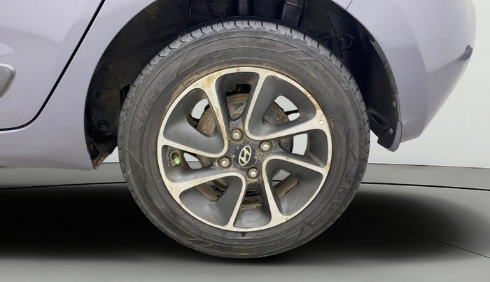 2018 Hyundai Grand i10 ASTA 1.2 KAPPA VTVT, Petrol, Manual, 1,15,563 km, Left Rear Wheel