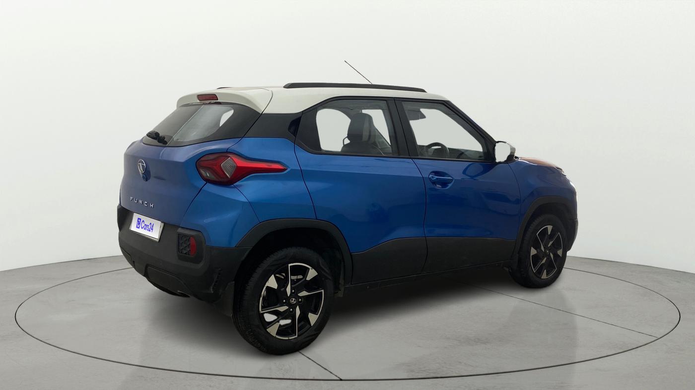 2022 Tata PUNCH CREATIVE  AMT, Petrol, Automatic, 21,530 km, Right Back Diagonal