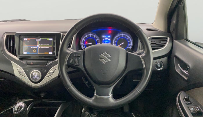 2017 Maruti Baleno ALPHA PETROL 1.2, Petrol, Manual, 39,267 km, Steering Wheel Close Up