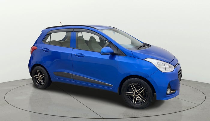 2017 Hyundai Grand i10 SPORTZ (O) AT 1.2 KAPPA VTVT, Petrol, Automatic, 44,634 km, Right Front Diagonal