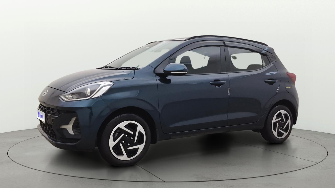 2023 Hyundai GRAND I10 NIOS SPORTZ 1.2 KAPPA VTVT, Petrol, Manual, 7,612 km, Left Front Diagonal
