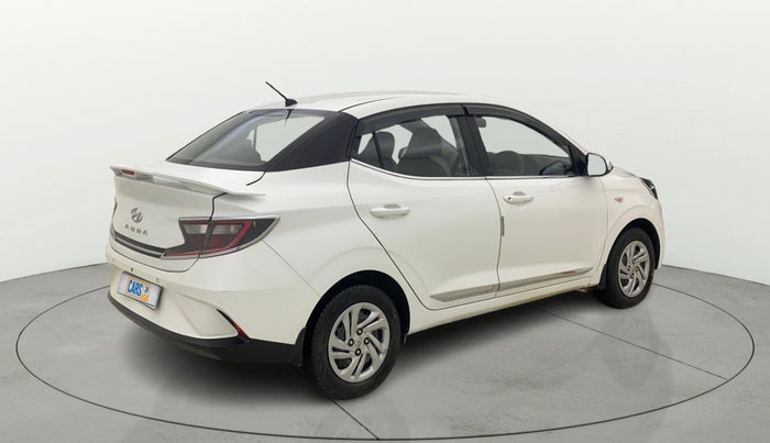 2022 Hyundai AURA S 1.2 CNG, CNG, Manual, 66,968 km, Right Back Diagonal