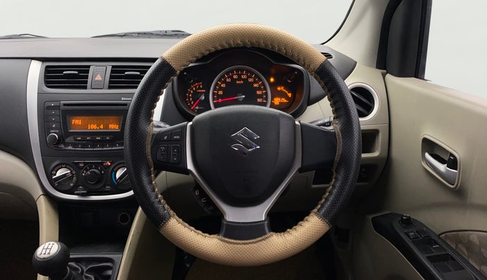 2014 Maruti Celerio ZXI (O), Petrol, Manual, 48,407 km, Steering Wheel Close Up