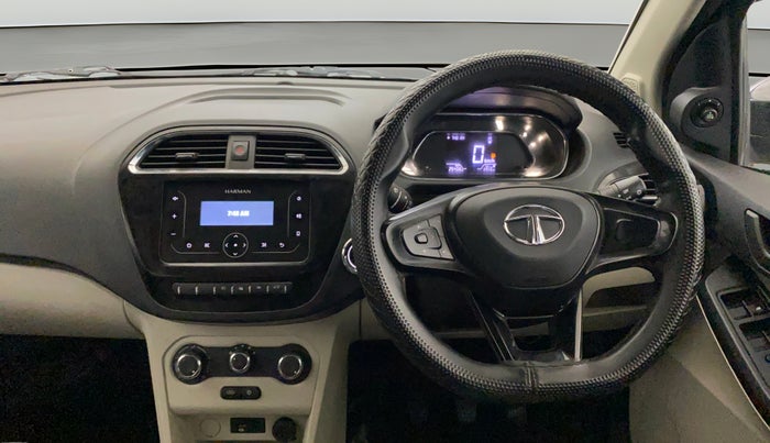2023 Tata TIGOR XZ CNG, CNG, Manual, 25,420 km, Steering Wheel Close Up