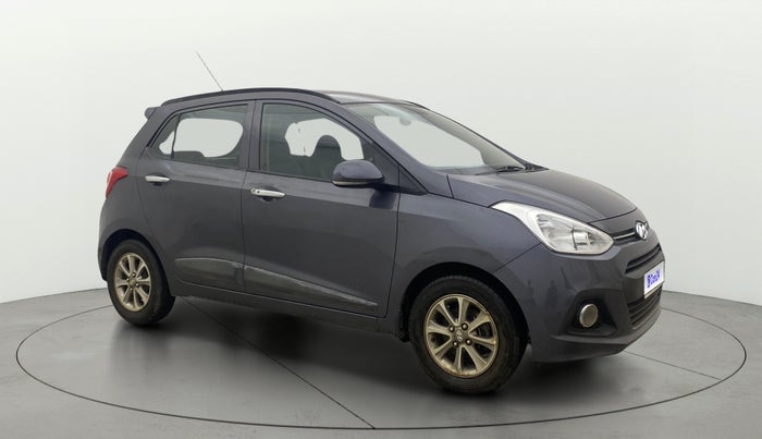 2016 Hyundai Grand i10 ASTA (O) 1.2 KAPPA VTVT, Petrol, Manual, 33,518 km, Right Front Diagonal