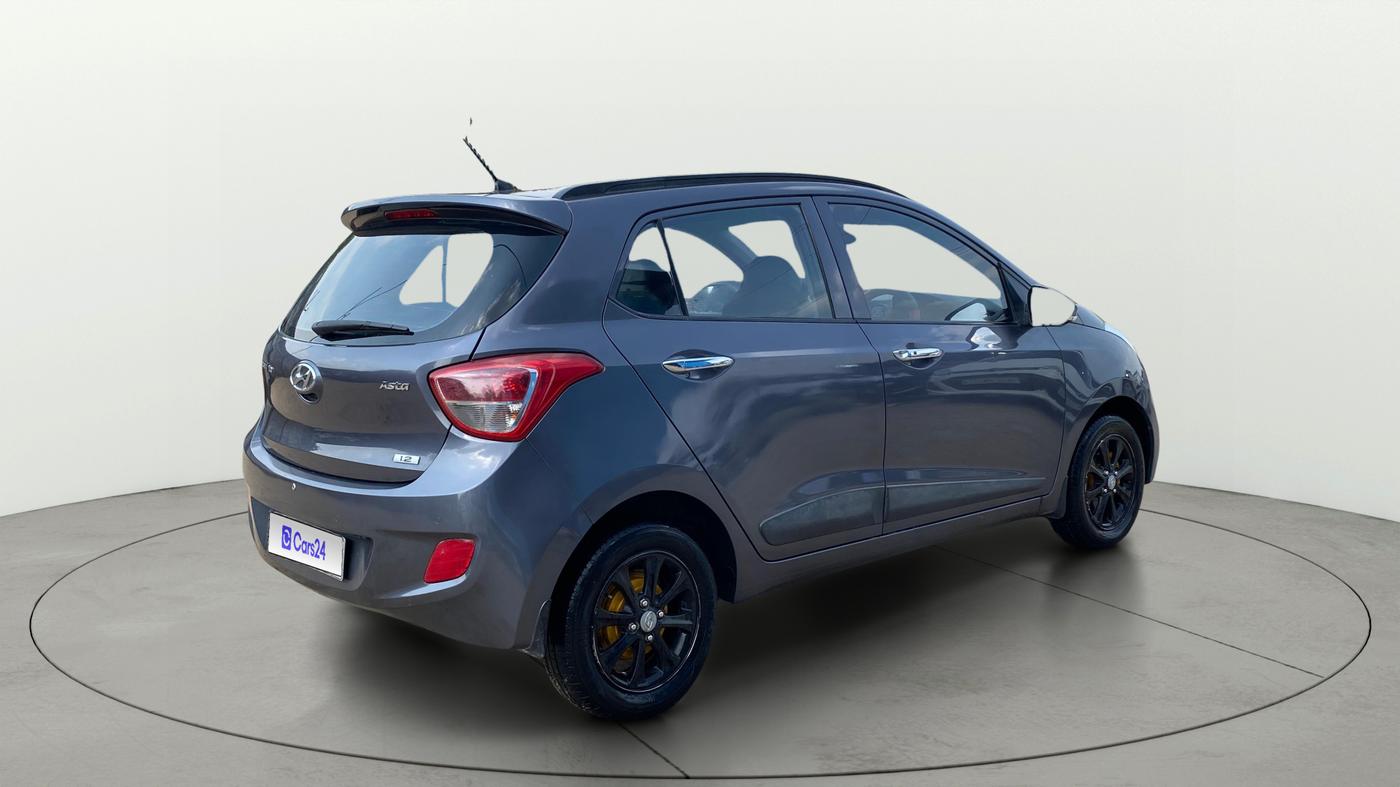 2014 Hyundai Grand i10 ASTA 1.2 KAPPA VTVT, Petrol, Manual, 80,817 km, Right Back Diagonal