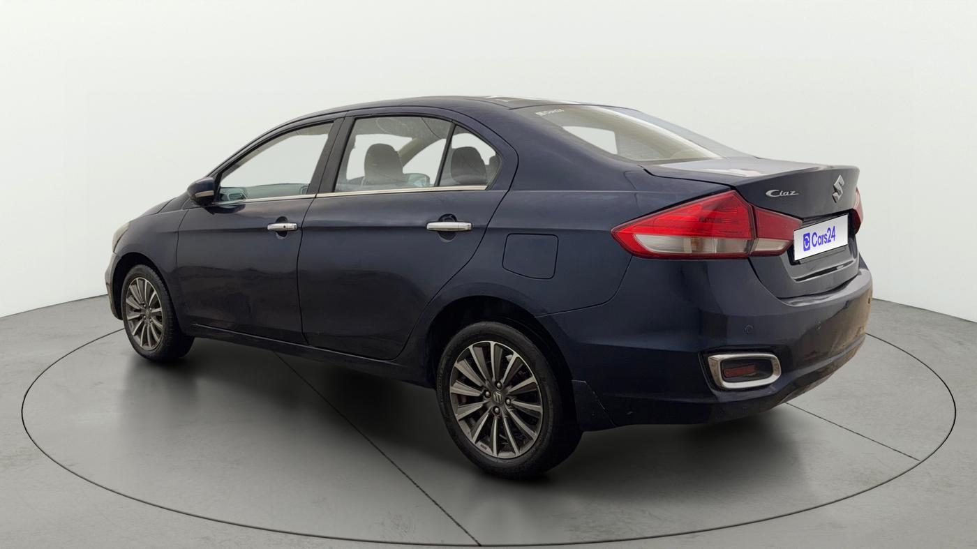 2023 Maruti Ciaz ALPHA 1.5 SHVS PETROL, Petrol, Manual, 62,558 km, Left Back Diagonal