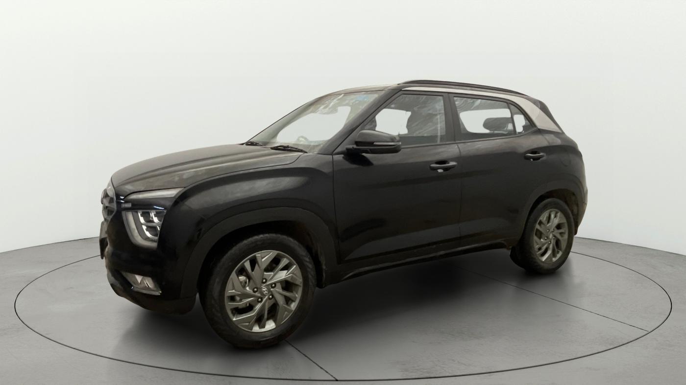 2020 Hyundai Creta SX (O) 1.4 TURBO DCT, Petrol, Automatic, 62,808 km, Left Front Diagonal