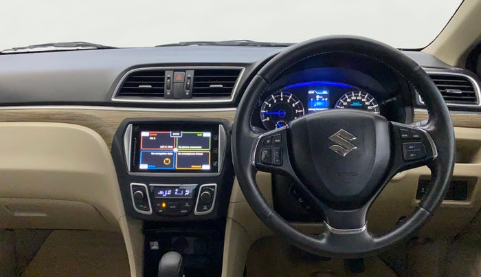 2018 Maruti Ciaz ALPHA  AT 1.5 SHVS PETROL, Petrol, Automatic, 62,754 km, Steering Wheel Close Up