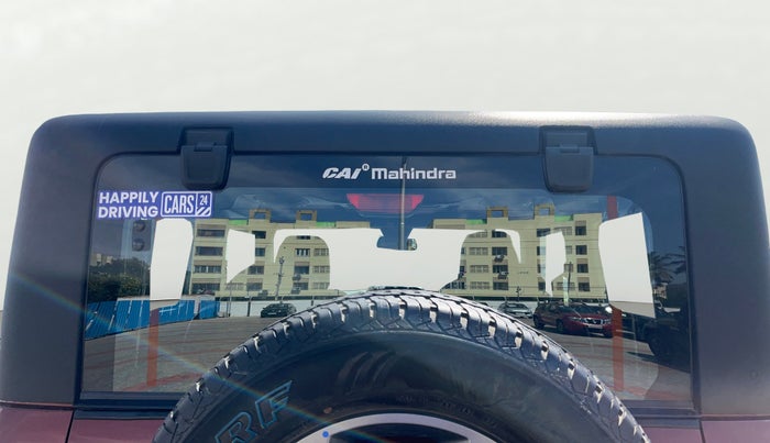 2021 Mahindra Thar LX PETROL HT 4WD AT, Petrol, Automatic, 53,661 km, Rear Windshield