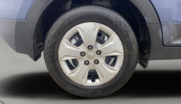 2018 Hyundai Creta E PLUS 1.6 PETROL, Petrol, Manual, 61,874 km, Right Rear Wheel