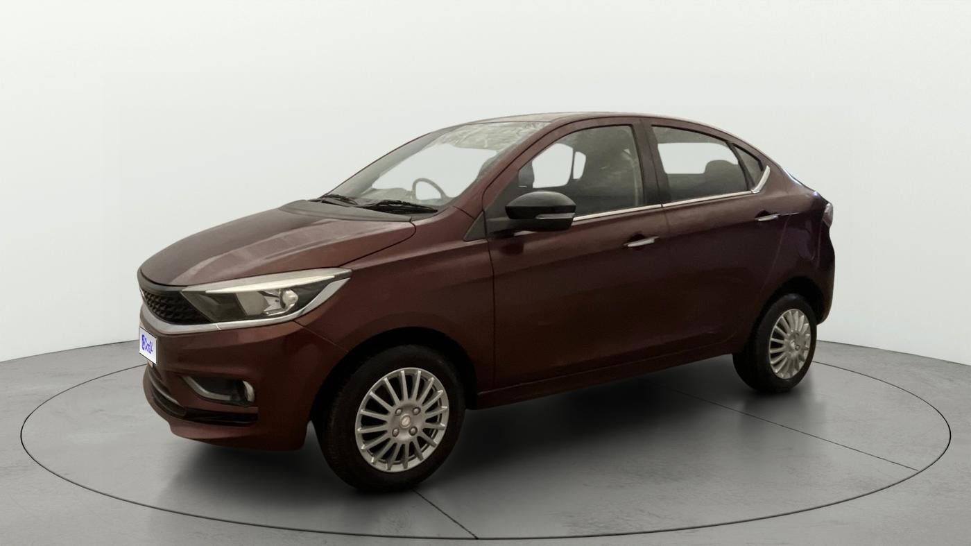 2022 Tata TIGOR XZ PLUS CNG, CNG, Manual, 29,057 km, Left Front Diagonal