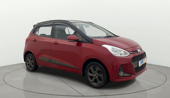 2018 Hyundai Grand i10 SPORTZ 1.2 KAPPA VTVT DUAL TONE, Petrol, Manual, 36,888 km, Right Front Diagonal