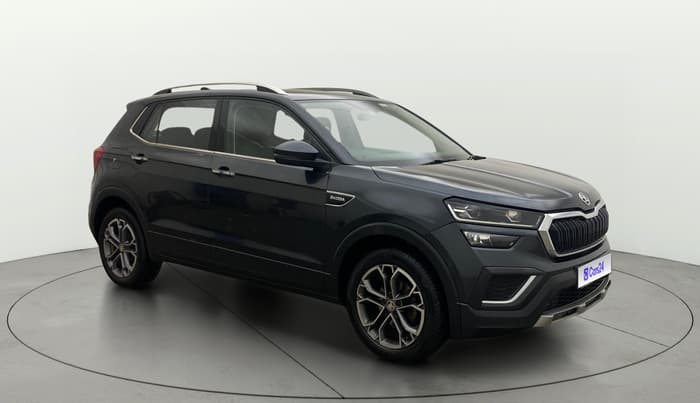 2021 Skoda KUSHAQ STYLE 1.0L TSI AT (6 AIRBAGS), Petrol, Automatic, 59,630 km, Right Front Diagonal