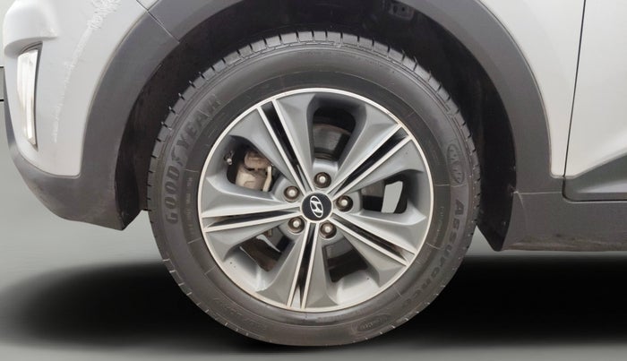 2016 Hyundai Creta SX PLUS AT 1.6 PETROL, Petrol, Automatic, 69,207 km, Left Front Wheel