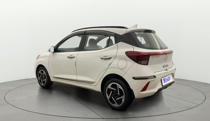 2023 Hyundai GRAND I10 NIOS SPORTZ AMT 1.2 KAPPA VTVT, Petrol, Automatic, 53,757 km, Left Back Diagonal
