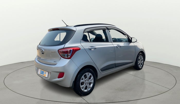 2016 Hyundai Grand i10 SPORTZ 1.2 KAPPA VTVT, Petrol, Manual, 57,278 km, Right Back Diagonal