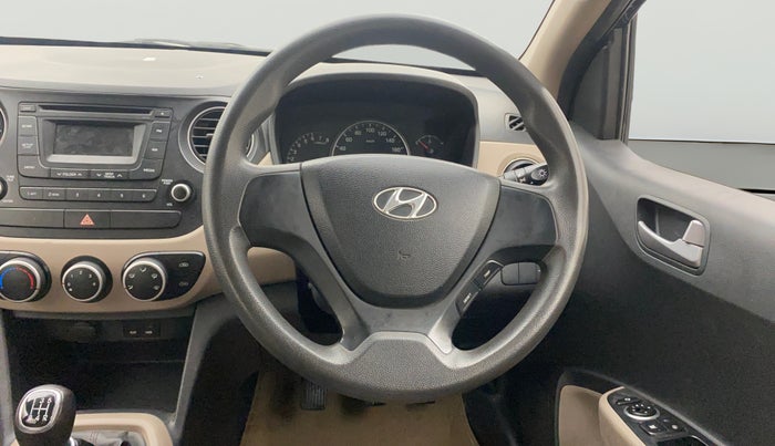 2014 Hyundai Grand i10 SPORTZ 1.2 KAPPA VTVT, Petrol, Manual, 71,303 km, Steering Wheel Close Up