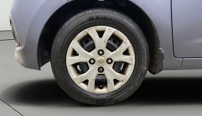2015 Hyundai Grand i10 MAGNA 1.2 KAPPA VTVT, Petrol, Manual, 50,296 km, Left Front Wheel