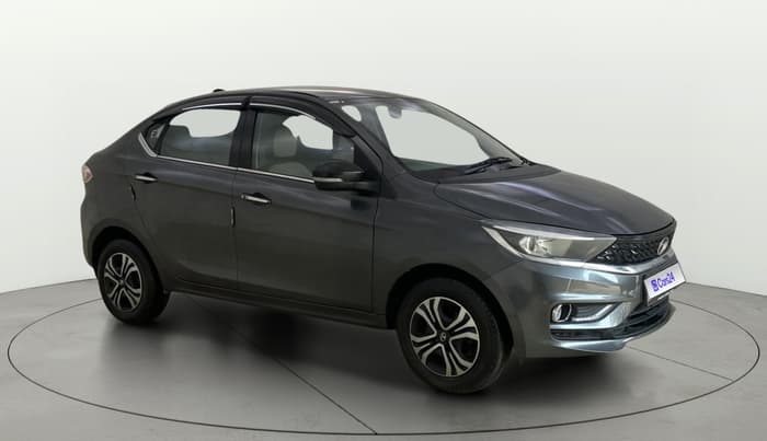 2023 Tata TIGOR XZ PLUS CNG, CNG, Manual, 66,176 km, Right Front Diagonal