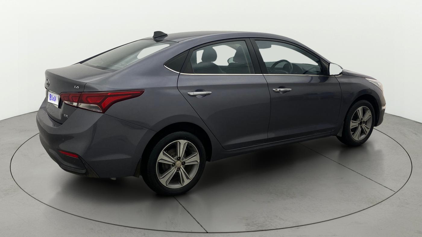 2017 Hyundai Verna 1.6 VTVT SX O, Petrol, Manual, 67,221 km, Right Back Diagonal