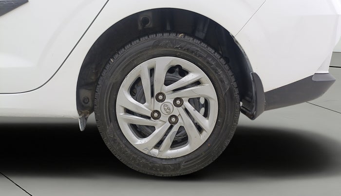 2022 Hyundai AURA S 1.2 CNG, CNG, Manual, 90,192 km, Left Rear Wheel