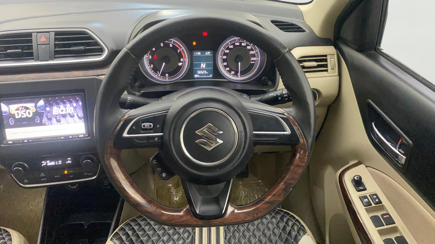 2020 Maruti Dzire ZXI AMT, Petrol, Automatic, 56,523 km, Steering Wheel Close Up
