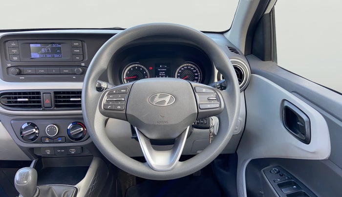 2023 Hyundai GRAND I10 NIOS MAGNA 1.2 KAPPA VTVT, Petrol, Manual, 10,528 km, Steering Wheel Close Up