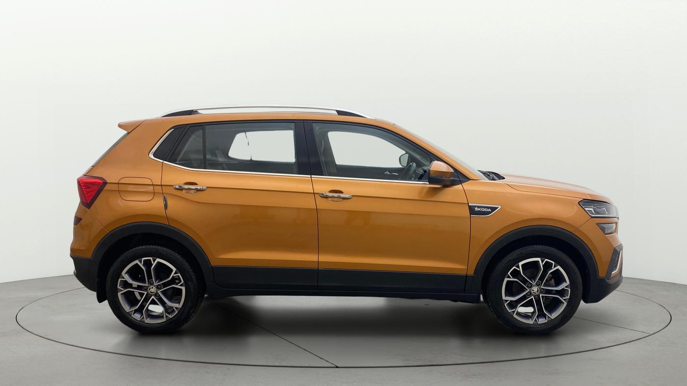 2022 Skoda KUSHAQ STYLE 1.0L TSI MT, Petrol, Manual, 49,524 km, Right Side View