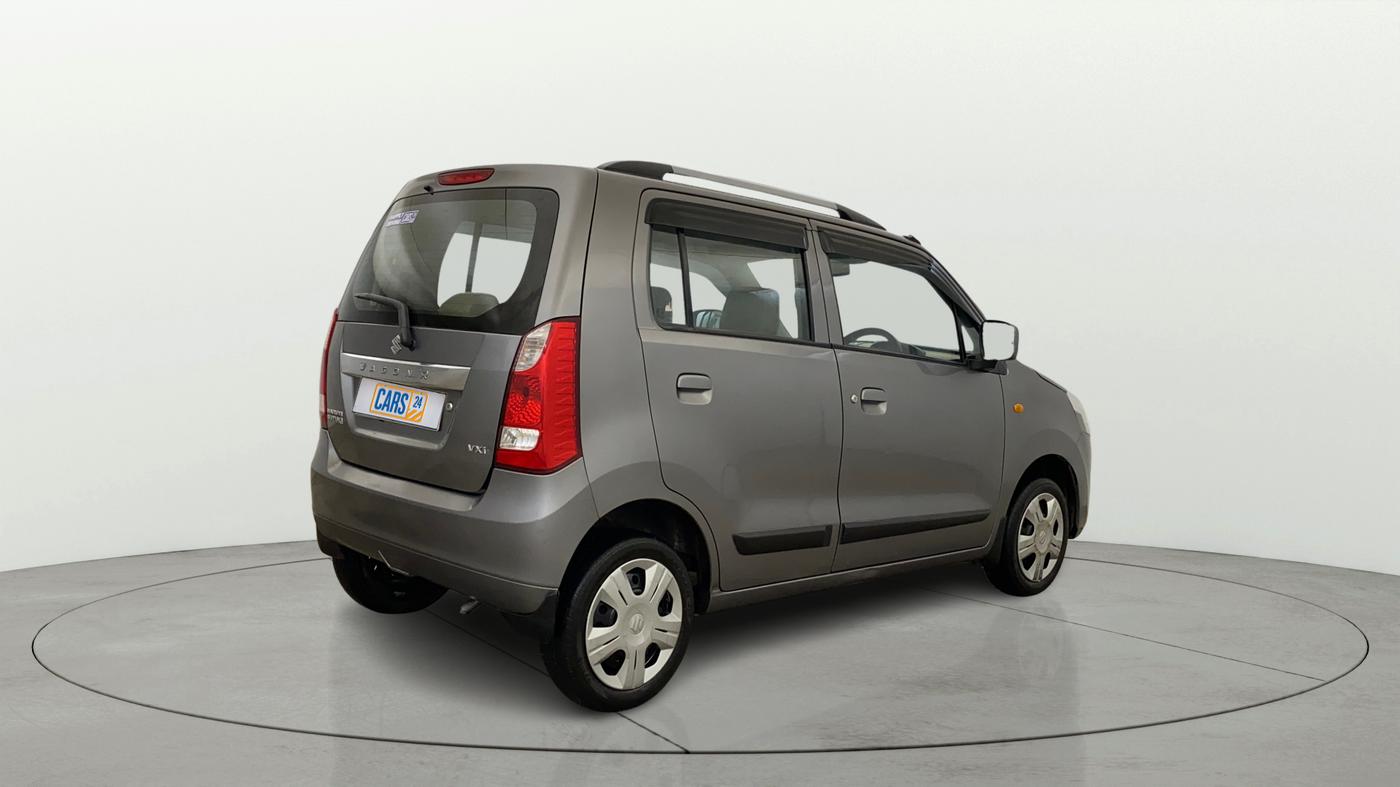 2018 Maruti Wagon R 1.0 VXI, Petrol, Manual, 48,523 km, Right Back Diagonal