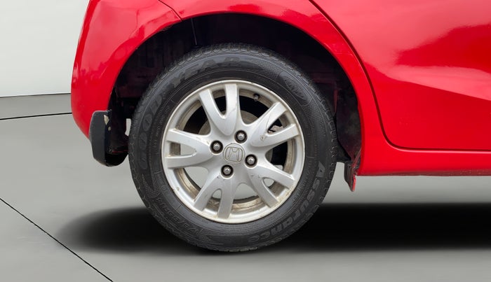 2012 Honda Brio V MT, Petrol, Manual, 1,00,793 km, Right Rear Wheel