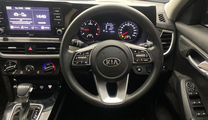 2021 KIA SELTOS HTK PLUS AT 1.5 DIESEL, Diesel, Automatic, 1,07,413 km, Steering Wheel Close Up