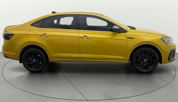 2022 Volkswagen VIRTUS GT PLUS TSI 1.5 EVO DSG, Petrol, Automatic, 1,06,421 km, Right Side View