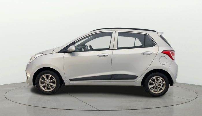 2016 Hyundai Grand i10 ASTA (O) AT 1.2 KAPPA VTVT, Petrol, Automatic, 50,366 km, Left Side