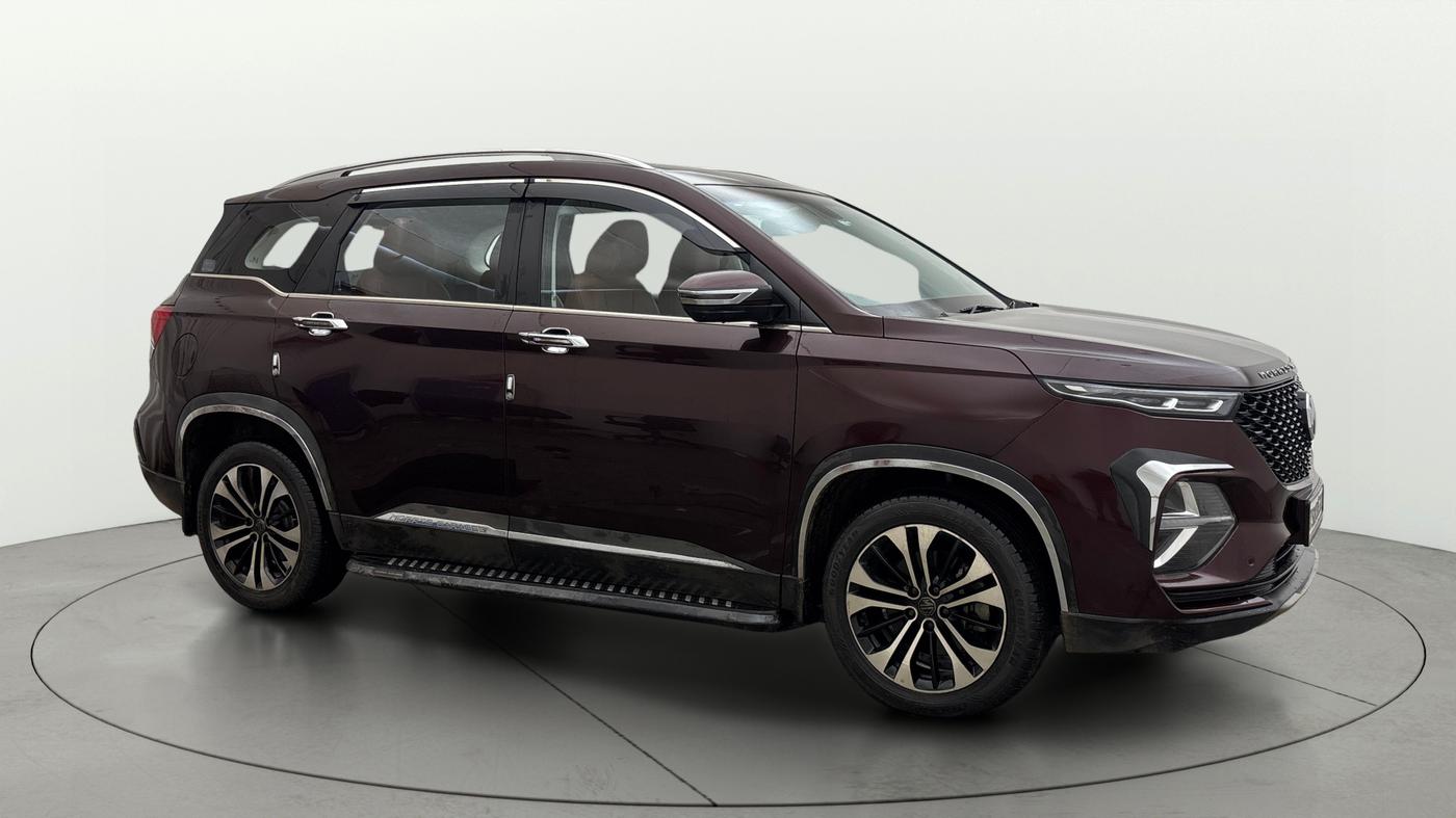 2022 MG HECTOR PLUS SHARP 1.5 PETROL TURBO CVT 6-STR, Petrol, Automatic, 39,063 km, Right Front Diagonal
