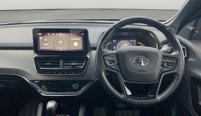 2023 Tata Safari XZA PLUS O DARK EDITION, Diesel, Automatic, 34,482 km, Steering Wheel Close Up