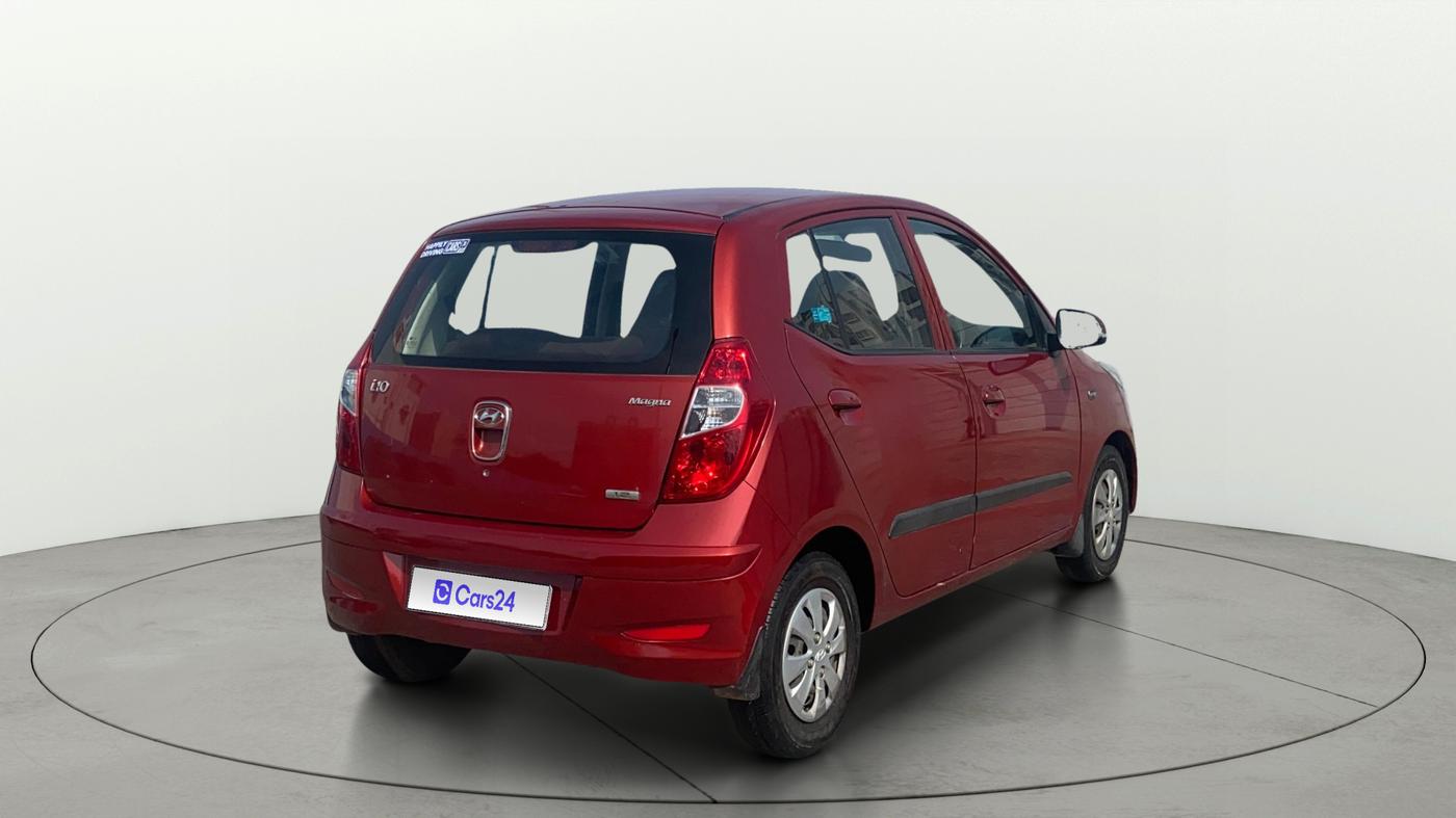 2013 Hyundai i10 MAGNA 1.2, Petrol, Manual, 55,606 km, Right Back Diagonal