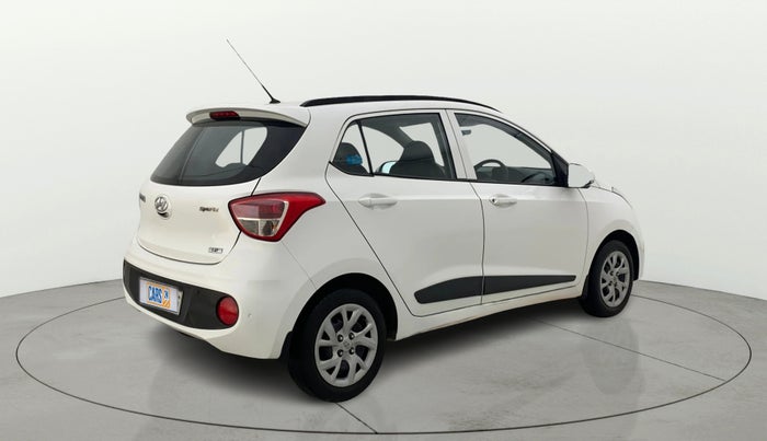 2019 Hyundai Grand i10 SPORTZ 1.2 KAPPA VTVT, Petrol, Manual, 38,841 km, Right Back Diagonal